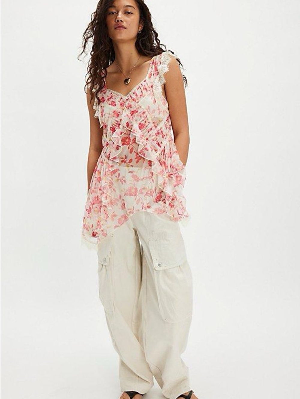 NWOT Free People Ivie Tunic